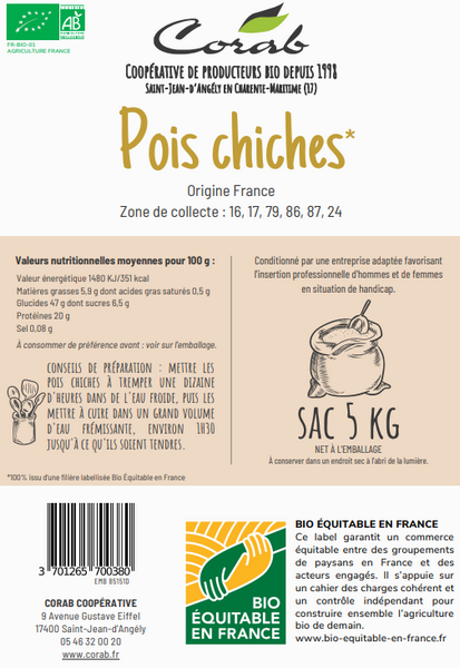 Pois chiche bio - 2