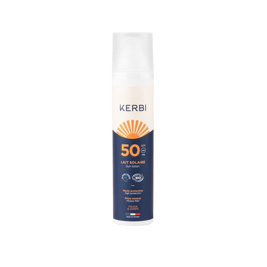 Kerbi -- Crème solaire spf50 parfumée (adulte dès 6 ans) - 100 g