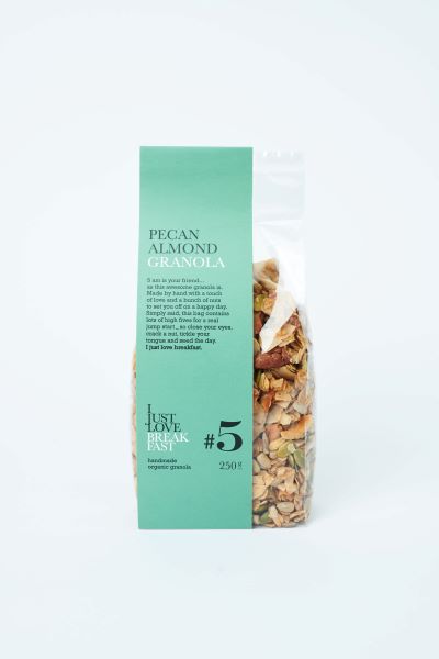 I Just Love Breakfast -- Granola pécan amande bio (édition 5) - 250 g