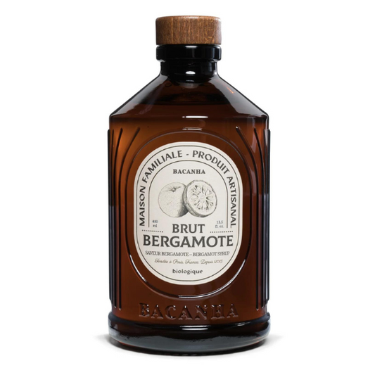 Bacanha -- Sirop bergamote brut bio - 400 ml