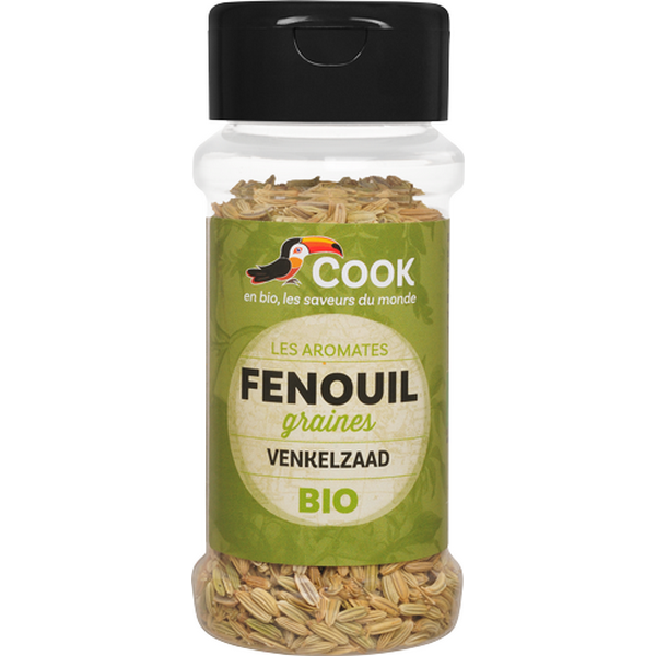 Cook épices -- Graines de fenouil bio (origine France) - 30 g