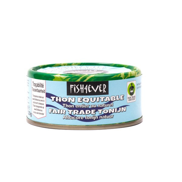 Fish4ever -- Thon albacore au naturel certifié équitable - 160 g