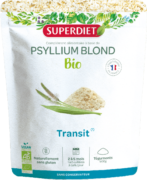 Psyllium blond bio (transit naturel, bien-être digestif) - 1