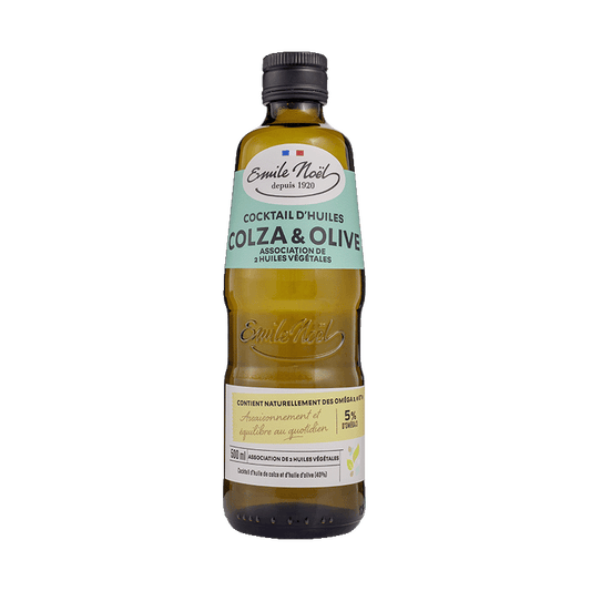 émile Noël -- Huile vierge colza/olive bio - 500 ml